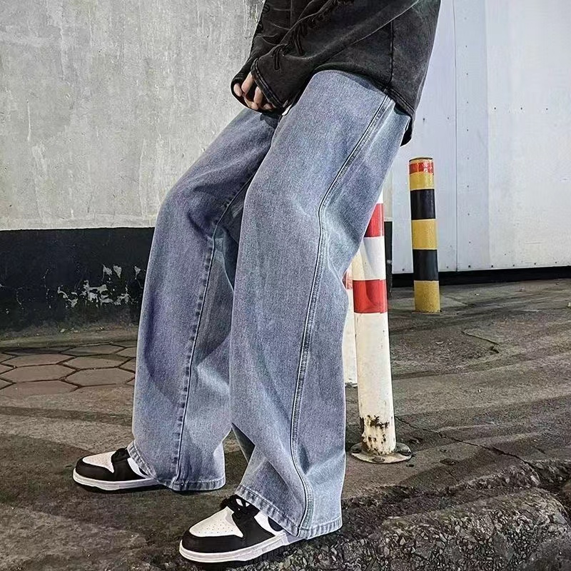 Streetwear Clothing Brands - 2023New Streetwear Lose Jeans Männer Koreanischen