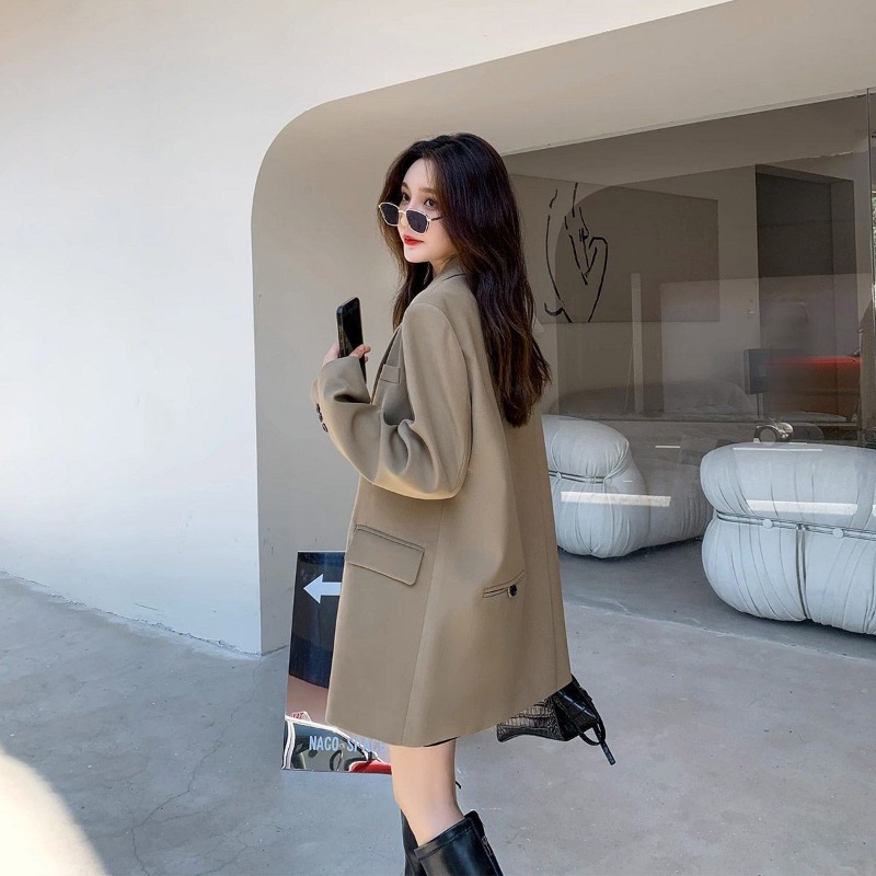 Streetwear Clothing Brands - Marke schwarz Blazer Frauen Jacke Frühling