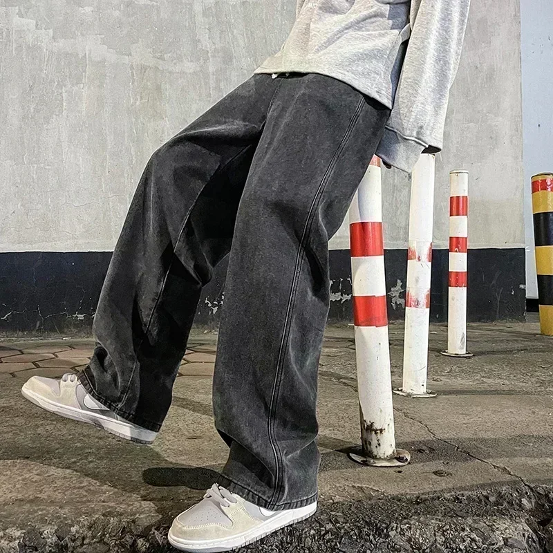 Streetwear Clothing Brands - Neue Streetwear Lose Jeans Männer Koreanischen