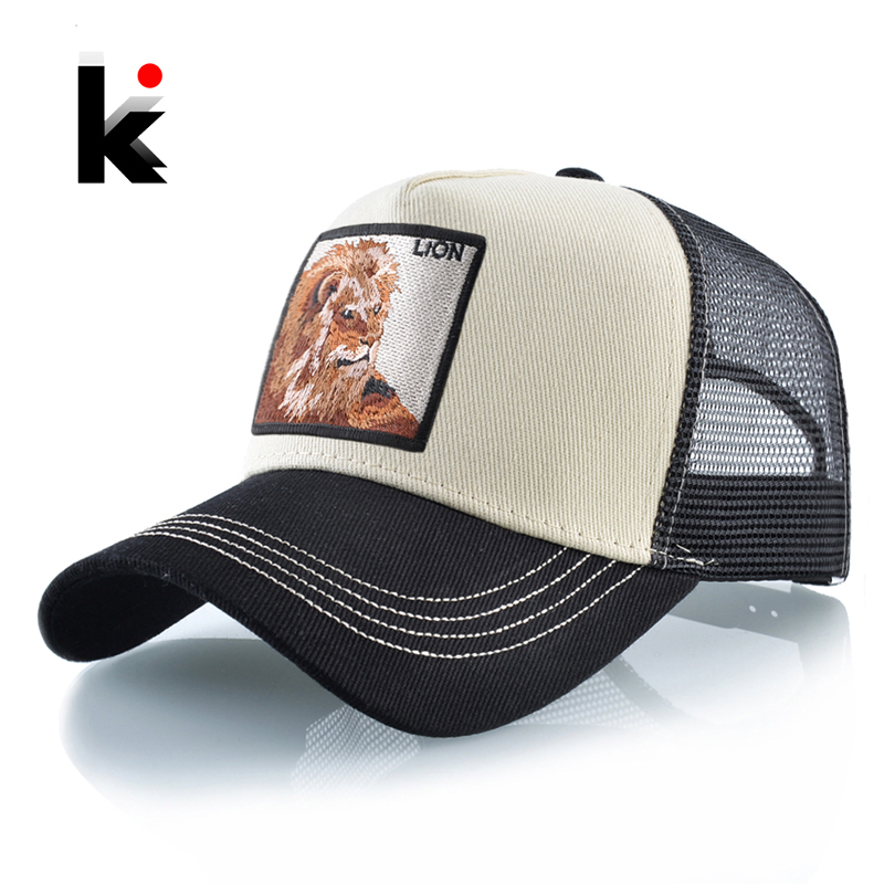 Streetwear Brand Beanie - Hip Hop Baseball Cap Mit Löwe