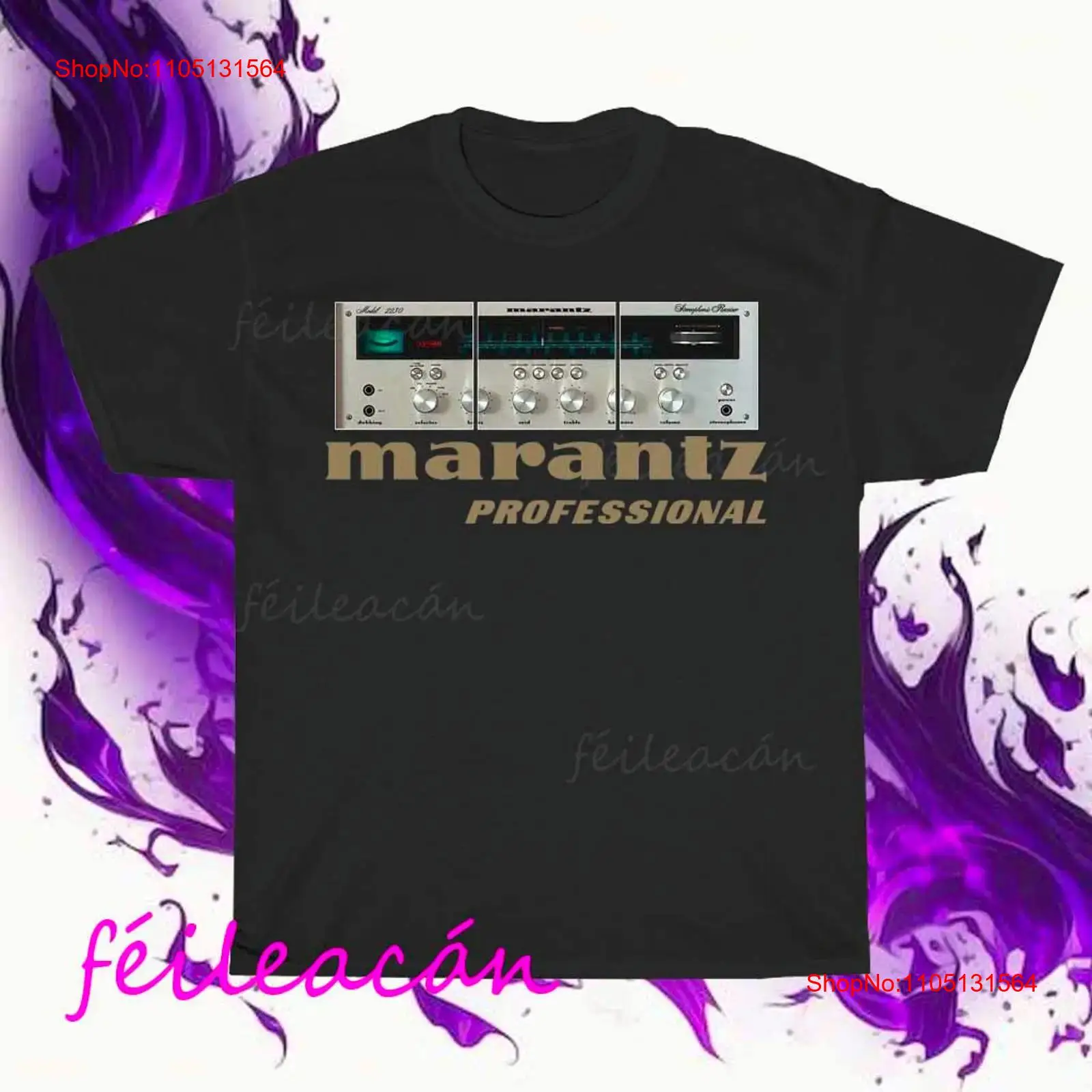 Streetwear Brand With A Logo - Brandneues Marantz-Verstärker-Logo, amerikanisches T-Shirt, lustige Größe