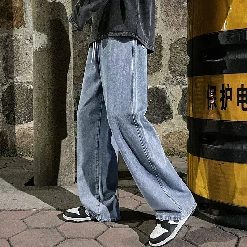 Neue Streetwear Lose Jeans Män – Streetwear Clothing Brands Bewertung und Preis