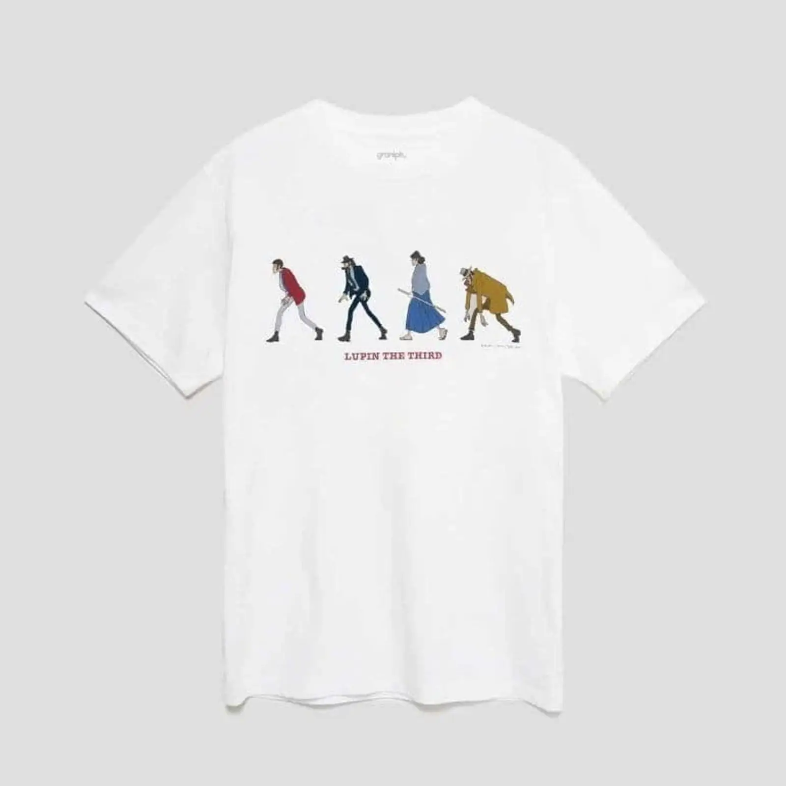 Graniph Lupin III T-Shirt Größ – Streetwear Clothing Brands Bewertung und Preis