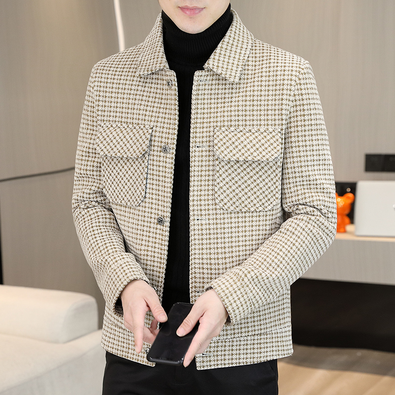 Marke Winter Plaid Woolen Jack – Streetwear Clothing Brands Bewertung und Preis