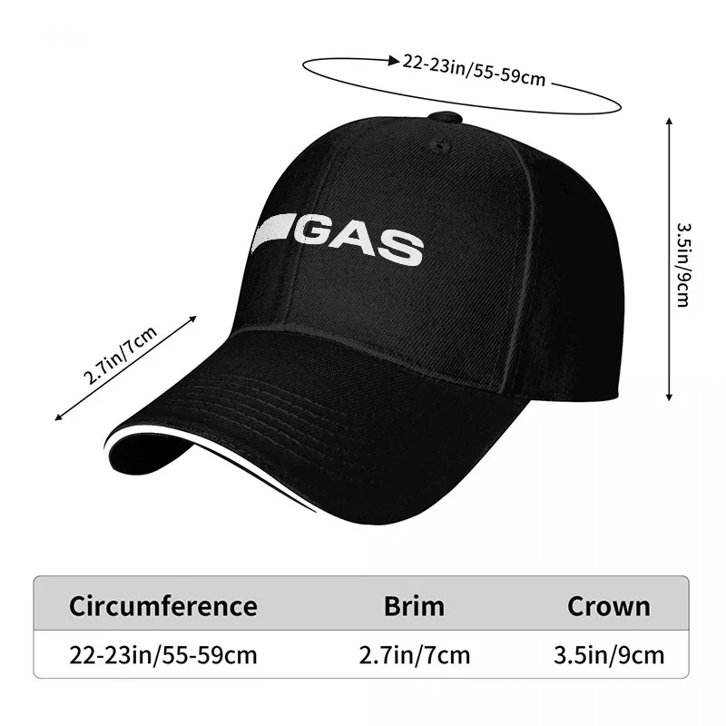 Neue GAS Markenlogo Schwarze B – Urban Streetwear Brand Bewertung und Preis