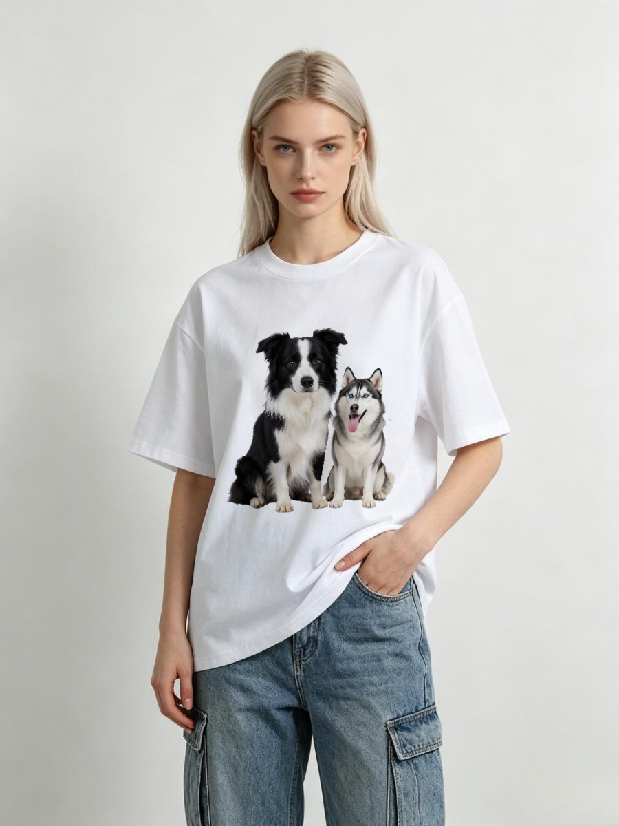 T-Shirts mit Logo-Label-Design – Urban Streetwear Brand Bewertung und Preis